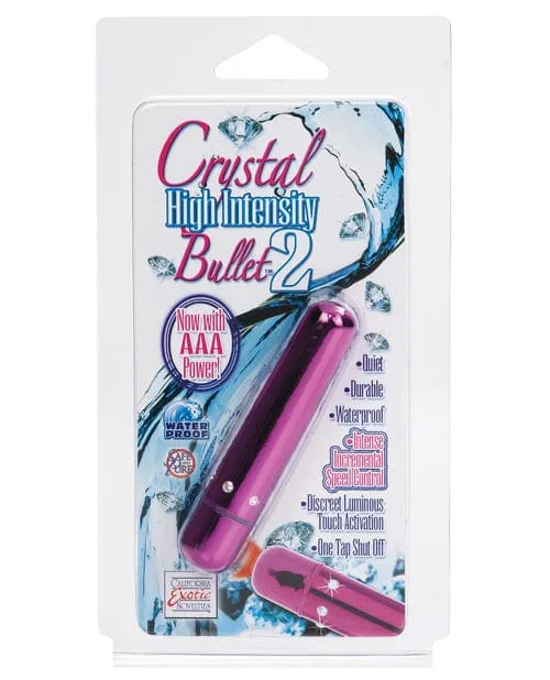 CalExotics Female Sex Toys Crystal High Intensity Bullet 2