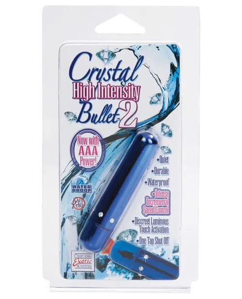 CalExotics Female Sex Toys Crystal High Intensity Bullet 2 CalExotics Female Sex Toys Crystal High Intensity Bullet 2