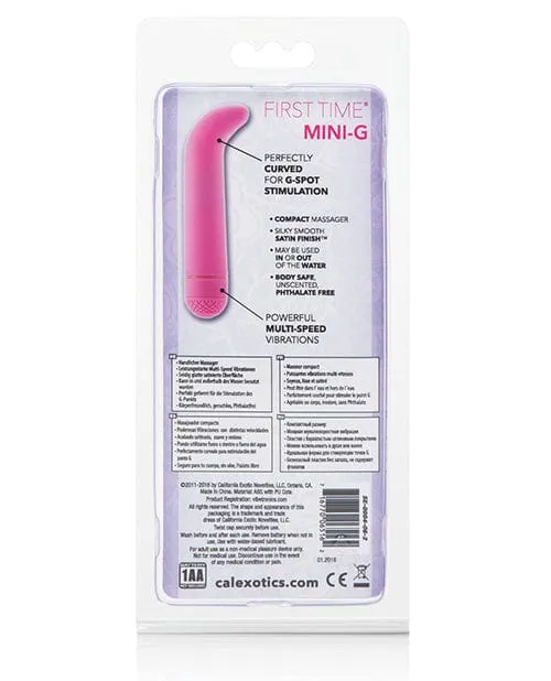 CalExotics First Time Mini G Female Sex Toys CalExotics First Time Mini G Female Sex Toys