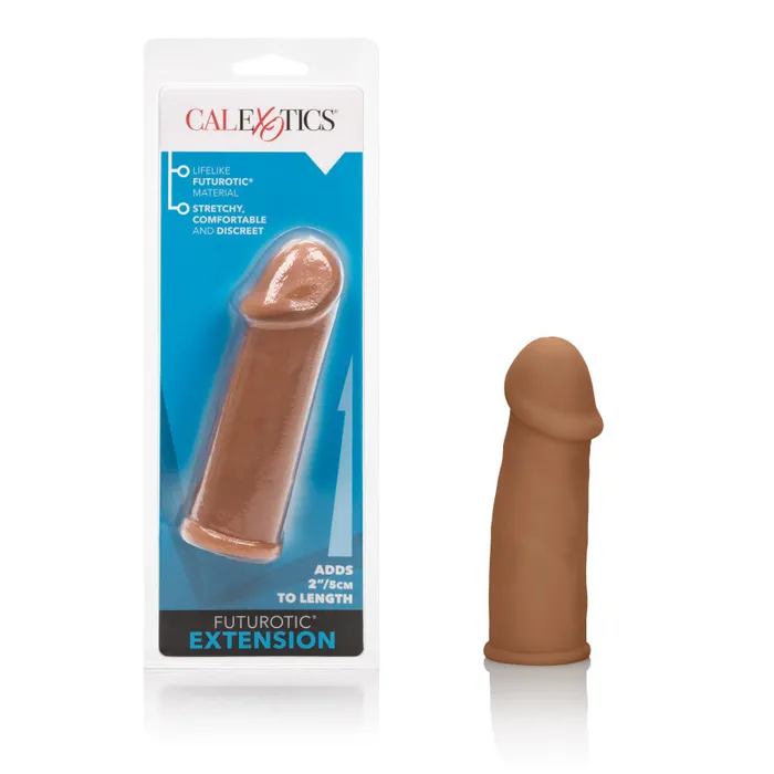 CalExotics Futorotic Penis Extender Brown Male Sex Toys