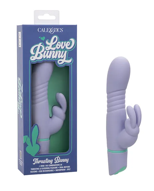 CalExotics Love Bunny Thrusting Bunny Lavender Vibrators