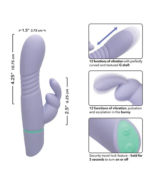CalExotics Love Bunny Thrusting Bunny Lavender Vibrators CalExotics Love Bunny Thrusting Bunny Lavender Vibrators