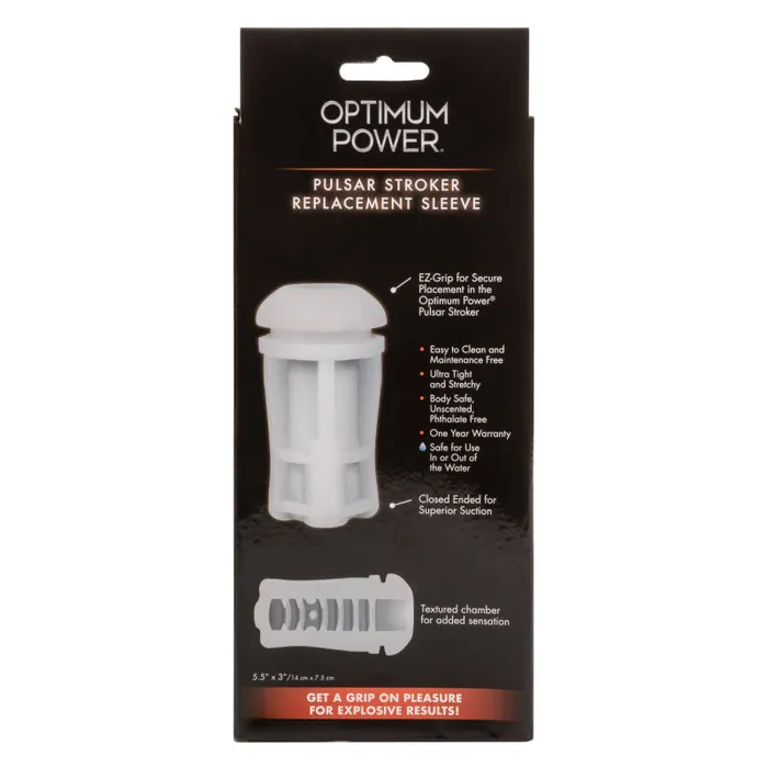 Calexotics Optimum Power Pulsar Stroker Replacement Sleeve Male Sex Toys Calexotics Optimum Power Pulsar Stroker Replacement Sleeve Male Sex Toys