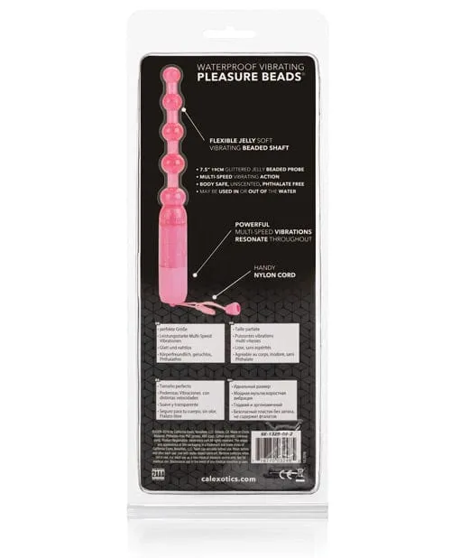 CalExotics Vibrating Pleasure Beads Waterproof Female Sex Toys CalExotics Vibrating Pleasure Beads Waterproof Female Sex Toys