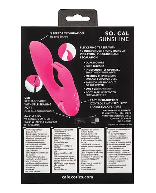 CalExotics Vibrators California Dreaming So Cal Sunshine