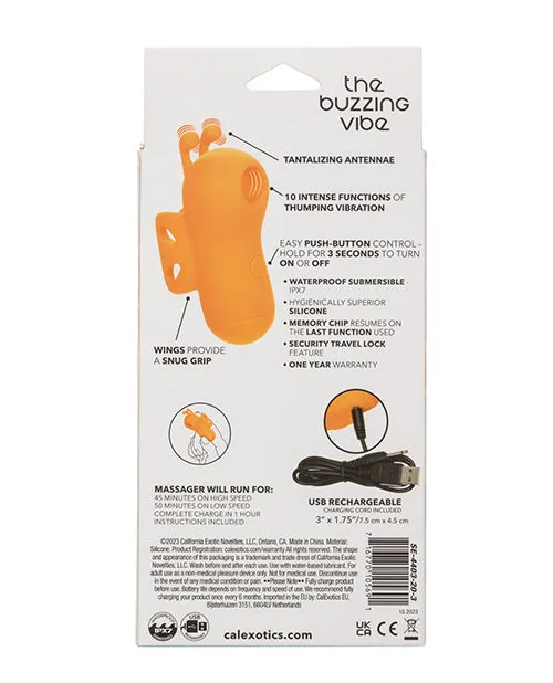 CalExotics Vibrators Neon Vibes The Buzzing Vibe Orange