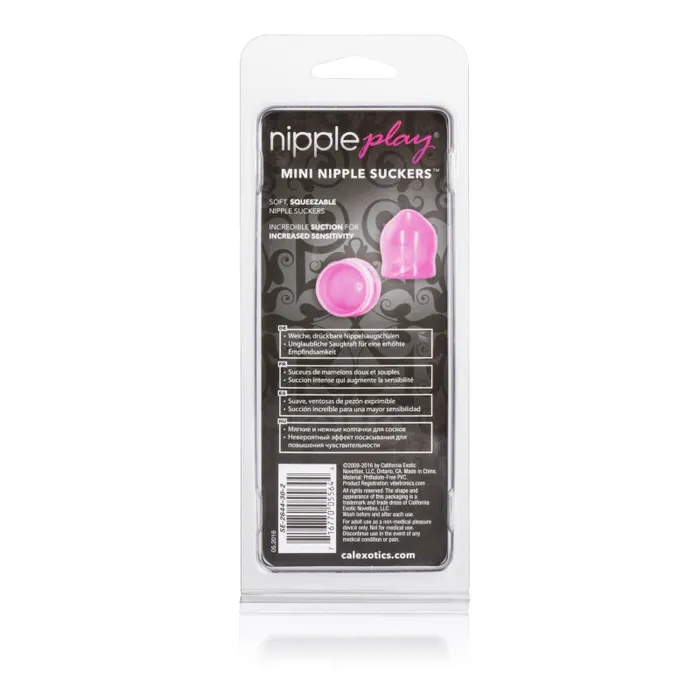 CalExotics Vibrators Nipple Play Mini Nipple Suckers Pink CalExotics Vibrators Nipple Play Mini Nipple Suckers Pink