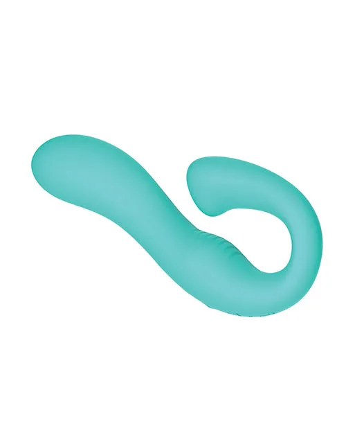 Cheri Dual Action Vibrator Teal Full Circle Usa Vibrators Cheri Dual Action Vibrator Teal Full Circle Usa Vibrators