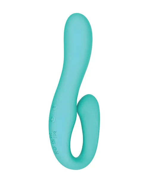 Cheri Dual Action Vibrator Teal Full Circle Usa Vibrators Cheri Dual Action Vibrator Teal Full Circle Usa Vibrators