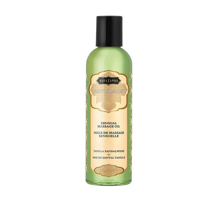 Couples Kama Sutra Naturals Massage Oil Vanilla Sandalwood 2 Fl Oz 59 ml