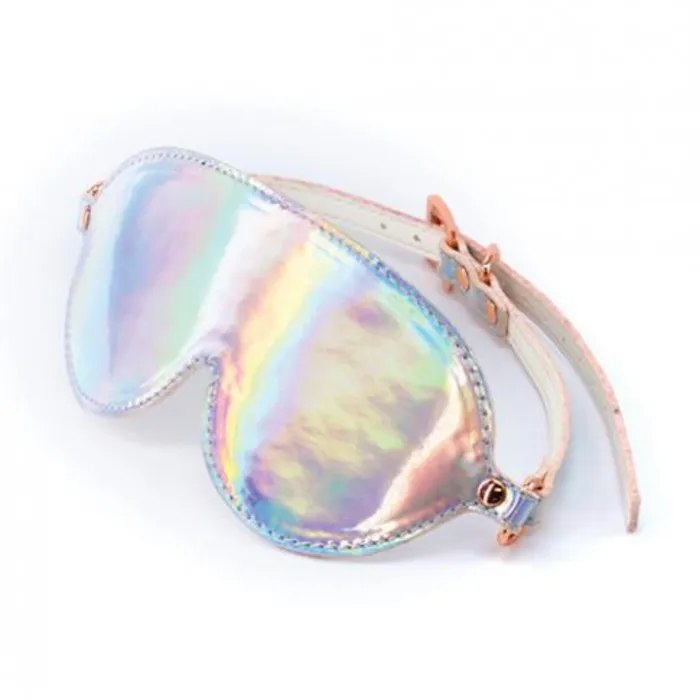 Couples NS Novelties Cosmo Bondage Holographic Rainbow Blindfold