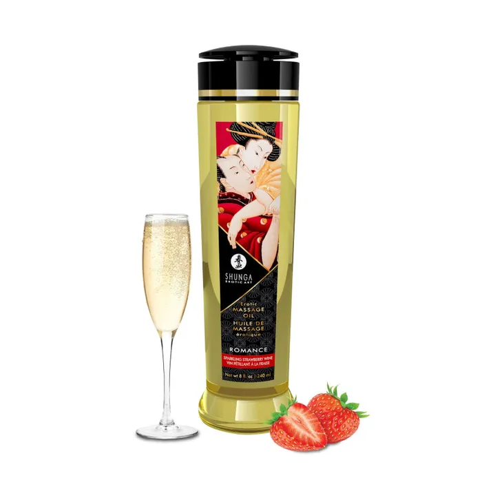Couples Shunga Massage Oils Romance 8 Fl Oz