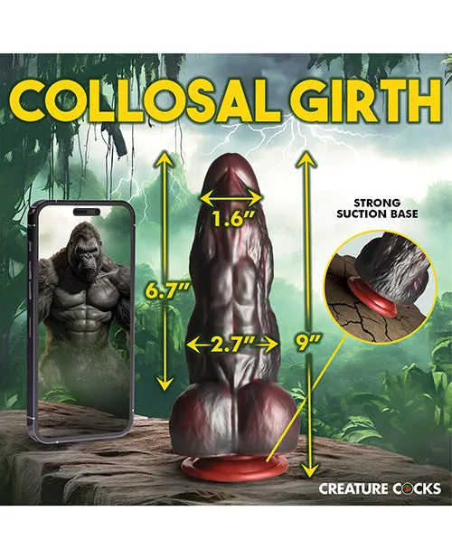 Creature Cocks Creature Cocks King Kong Silicone Dildo RedGray Dildos Creature Cocks Creature Cocks King Kong Silicone Dildo RedGray Dildos