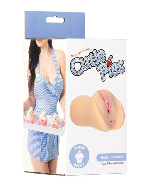 Cutie Pies Baker Becky Ass Pussy Stroker BMS Enterprises Male Sex Toys