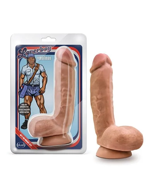 Dildos Blush Loverboy The Mailman Mocha Blush Novelties