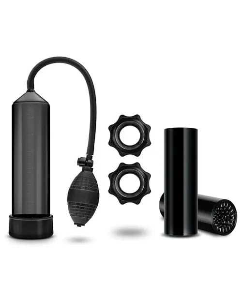 Dildos Blush Novelties Blush Quickie Kit Thick Cock Black Dildos Blush Novelties Blush Quickie Kit Thick Cock Black