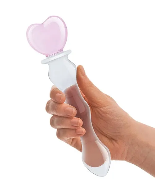 Dildos Glas Glas 8 Sweetheart Glass Dildo PinkClear Dildos Glas Glas 8 Sweetheart Glass Dildo PinkClear