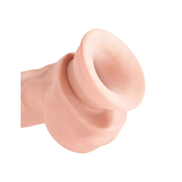 Dildos Pipedream King Cock Plus Triple Density 8 Cock With Balls Flesh Dildos Pipedream King Cock Plus Triple Density 8 Cock With Balls Flesh