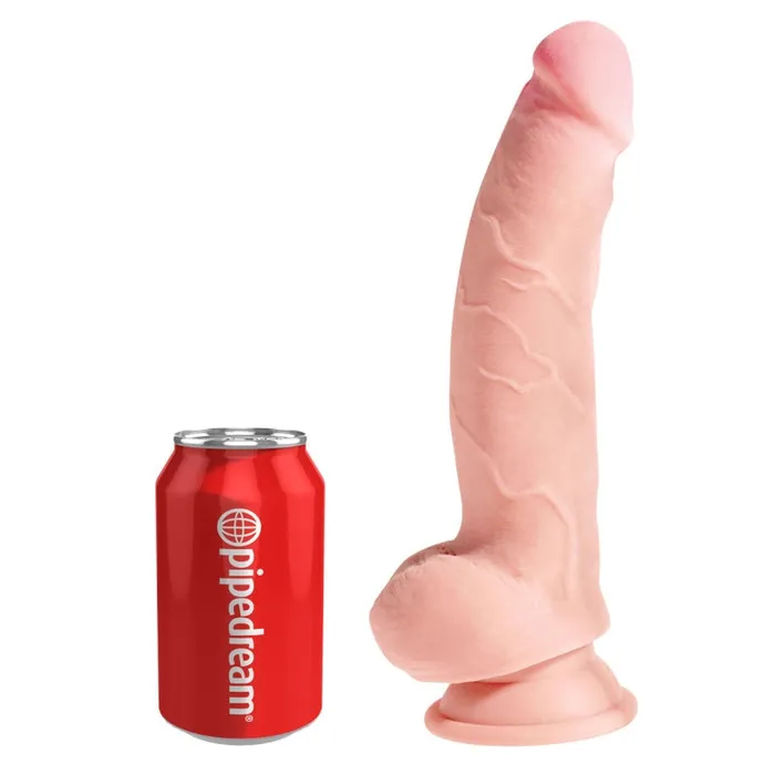 Dildos Pipedream King Cock Plus Triple Density 8 Cock With Balls Flesh Dildos Pipedream King Cock Plus Triple Density 8 Cock With Balls Flesh