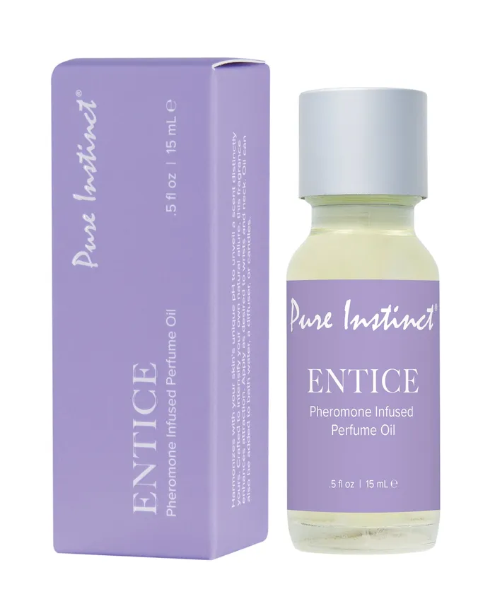 Dildos Pure Instinct Pure Instinct Pheromone Perfume Oil Entice 15 ml Dropper Glass Dildos Pure Instinct Pure Instinct Pheromone Perfume Oil Entice 15 ml Dropper Glass