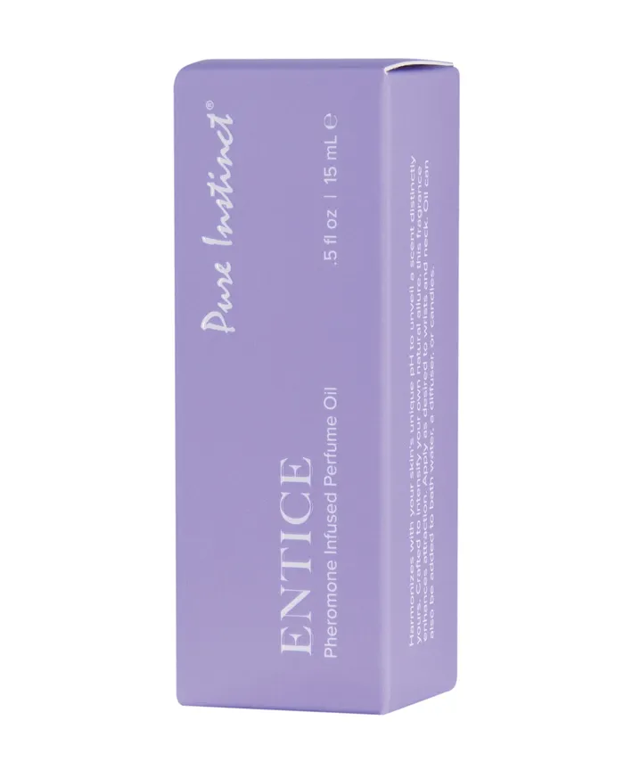 Dildos Pure Instinct Pure Instinct Pheromone Perfume Oil Entice 15 ml Dropper Glass