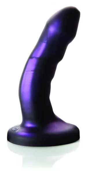 Dildos The Pleasure Parlor Tantus Curve Silicone Dildo Midnight Purple