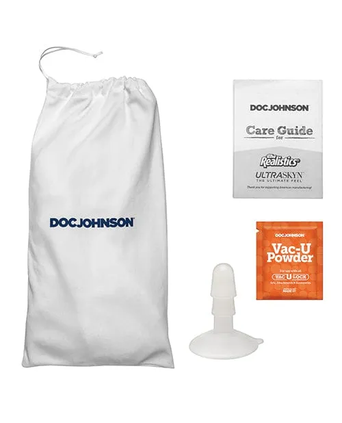 Doc Johnson Dildos Signature Cocks Ultraskyn 8 Inch Cock with removable Vaculock Suction Cup Quinton James Doc Johnson Dildos Signature Cocks Ultraskyn 8 Inch Cock with removable Vaculock Suction Cup Quinton James