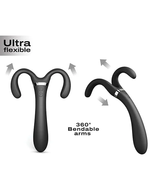 Dorcel Infinite Joy Bendable Forked Vibrator Dorcel Vibrators Dorcel Infinite Joy Bendable Forked Vibrator Dorcel Vibrators
