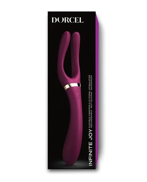 Dorcel Infinite Joy Bendable Forked Vibrator Dorcel Vibrators Dorcel Infinite Joy Bendable Forked Vibrator Dorcel Vibrators