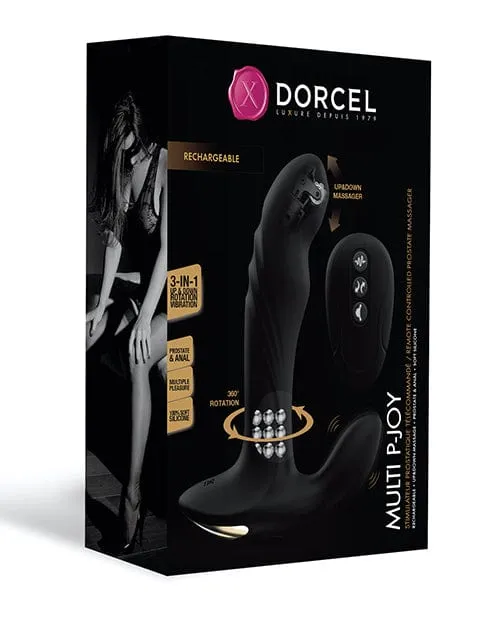 Dorcel Pjoy Double Action Prostate Massager Black Dorcel Anal