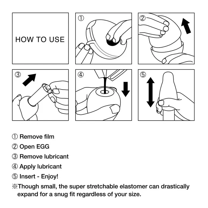 EGG Crater TENGA Female Sex Toys