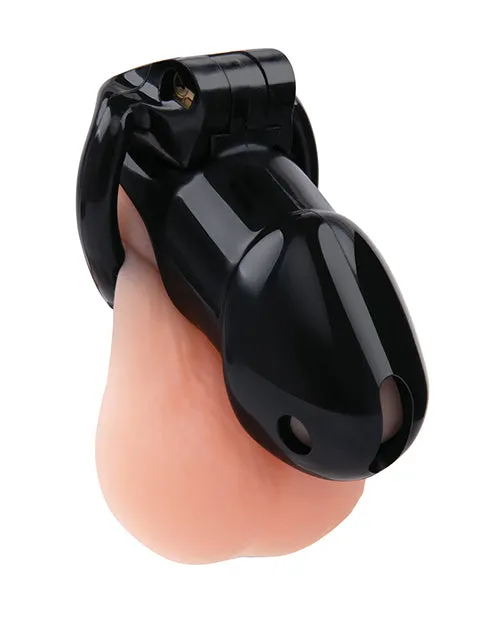 Electric Eel Male Sex Toys Lockmaster 4 Resin Cock Cage Black Electric Eel Male Sex Toys Lockmaster 4 Resin Cock Cage Black