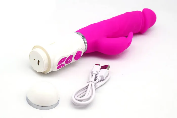 FAAK Female Sex Toys Faak Intelligent heating Rechargeable GSpot dildo Rabbit Vibrator