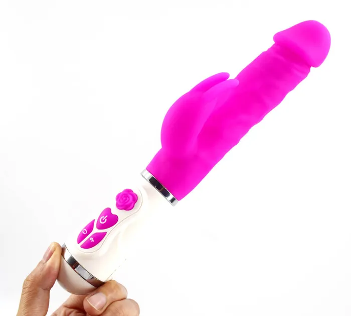 FAAK Female Sex Toys Faak Intelligent heating Rechargeable GSpot dildo Rabbit Vibrator