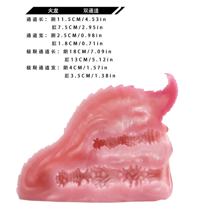 FAAK Male Sex Toys Bad Dragon Pussy Pocket Torso Buttocks Masturbator
