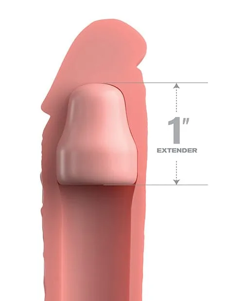 Fantasy Xtensions Elite 7 Inch Sleeve W1 Inch Plug Light Pipedream Products Anal
