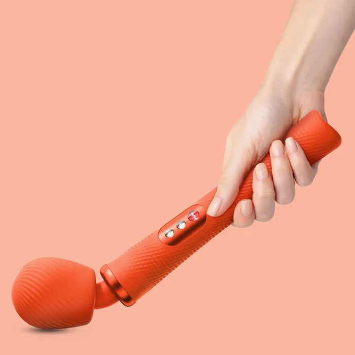 Female Sex Toys Fun Factory Fun Factory VIM Wand in Sunrise Orange