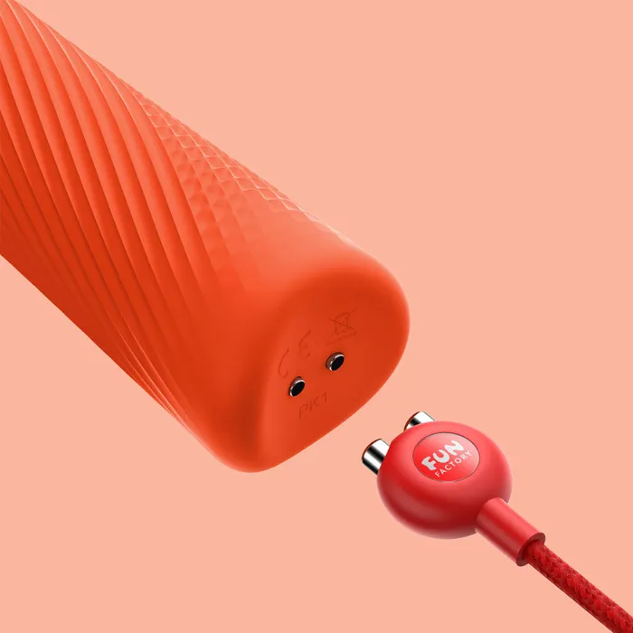 Female Sex Toys Fun Factory Fun Factory VIM Wand in Sunrise Orange