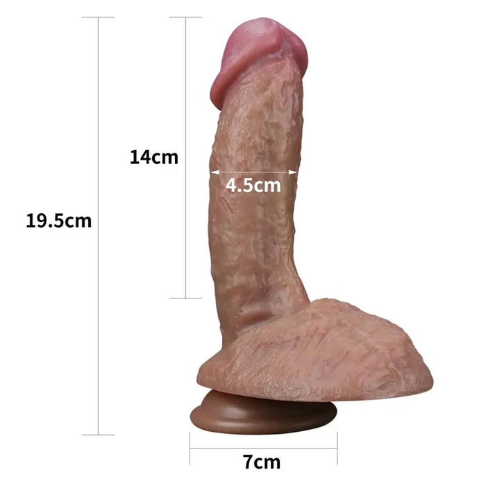 Female Sex Toys honeysx 75 Handmade Silicone Dildo with HandPainted Realistic Veins