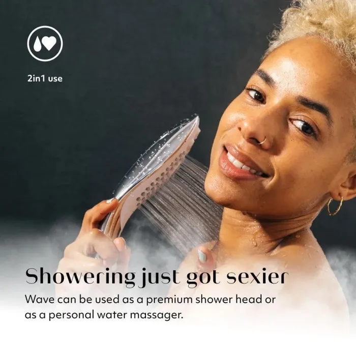 Female Sex Toys Womanizer Womanizer Hansgrohe Wave 2in1 Pleasure Stimulation Shower Head