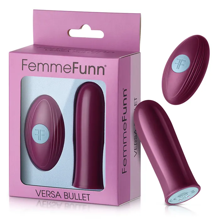 Femme Funn Vibrators Femme Funn Versa Bullet and Remote Fuchsia