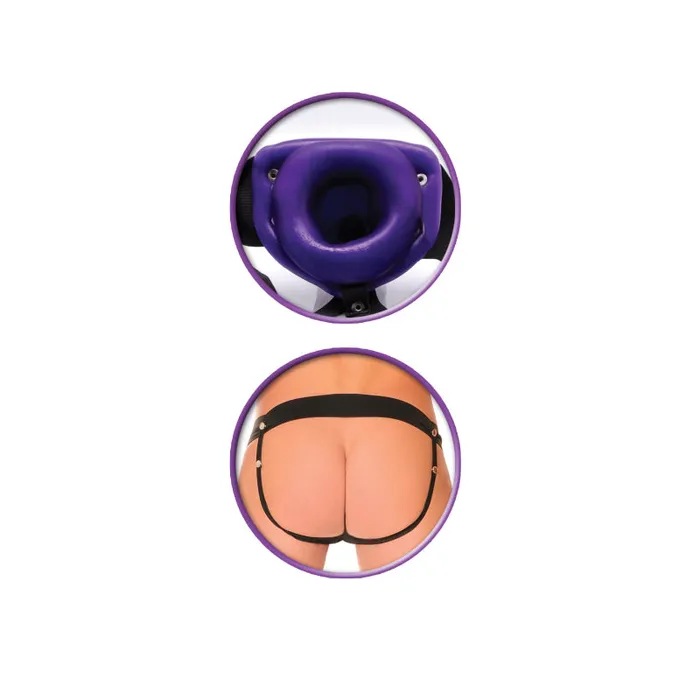 Fetish Fantasy Series for Him or Her Hollow Strapon Purple Pipedream Female Sex Toys Fetish Fantasy Series for Him or Her Hollow Strapon Purple Pipedream Female Sex Toys