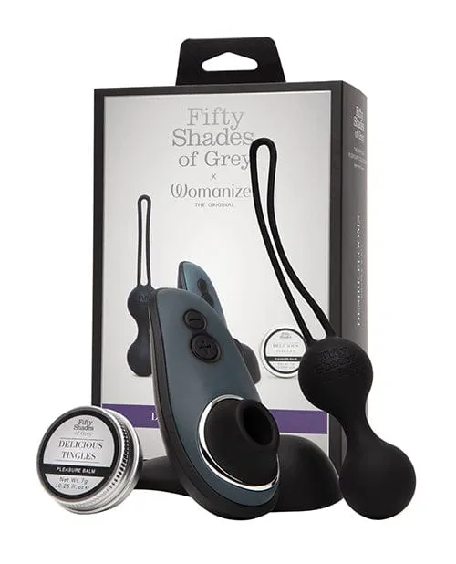 Fifty Shades Of Grey Womanizer Desire Blooms Kit Fifty Shades of Grey Vibrators