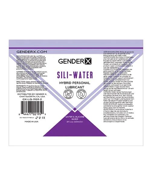 Gender X Anal Gender X Siliwater Gender X Anal Gender X Siliwater