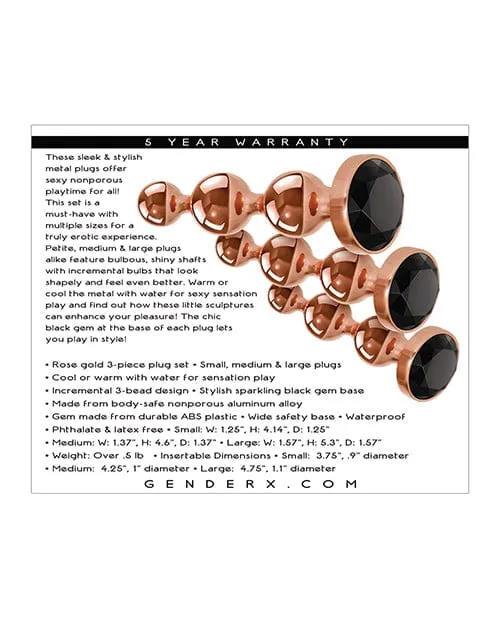 Gender X Gold Digger Set Rose GoldBlack Gender X Anal Gender X Gold Digger Set Rose GoldBlack Gender X Anal