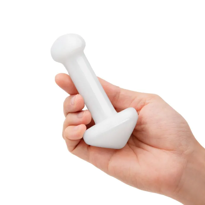 Gls Anal 45 White Mushroom Butt Plug