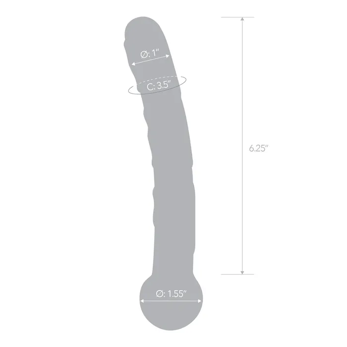 Gls Orange Tickler Dildo Dildos