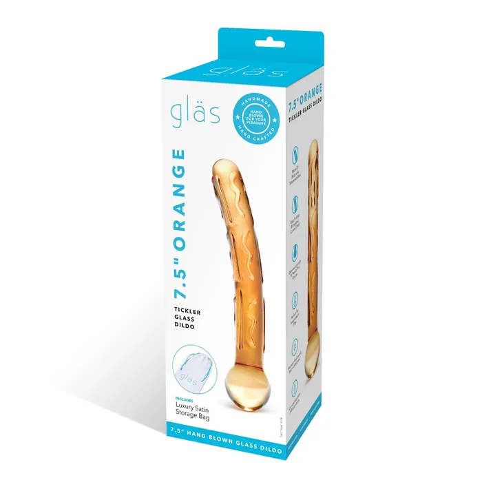 Gls Orange Tickler Dildo Dildos