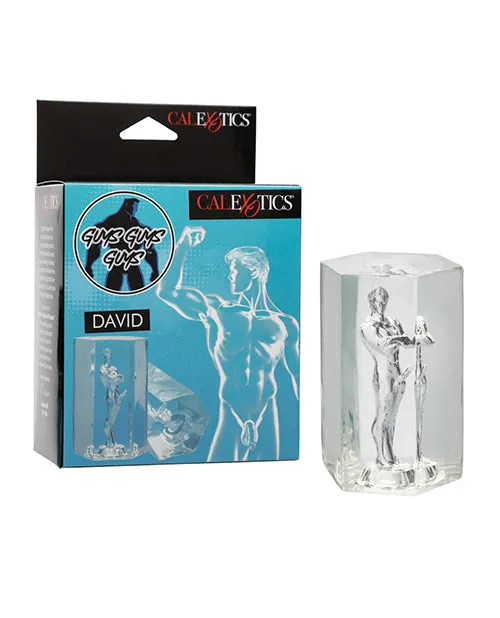 Guys Guys Guys David Masturbator Clear CalExotics Male Sex Toys