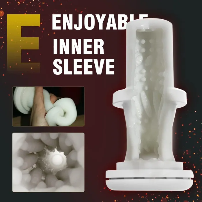 HANNIBAL HANNIBAL Automatic Male Masturbator with 7 Telescopic 7 Vibration Male Sex Toys